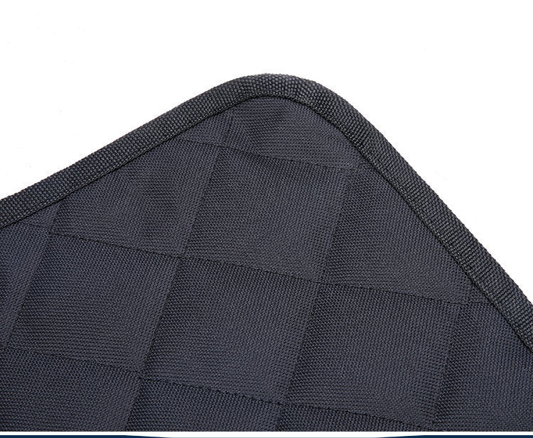 Dog Car Seat Cover with Mesh Window – Waterproof Pet Hammock with Zipper & Storage Pocket for Rear Seat Travel Safety