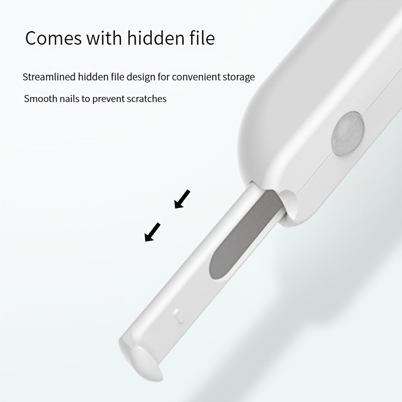 LED Pet Nail Clippers – Safe Trimming for Dogs & Cats with Circular Blade & Anti-Overcut Design