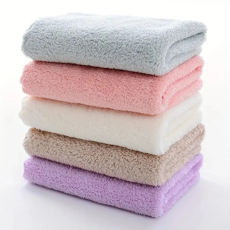 20-Pack Solid Color Towels – Super Absorbent, Quick-Drying, Perfect for Home, Office & Travel