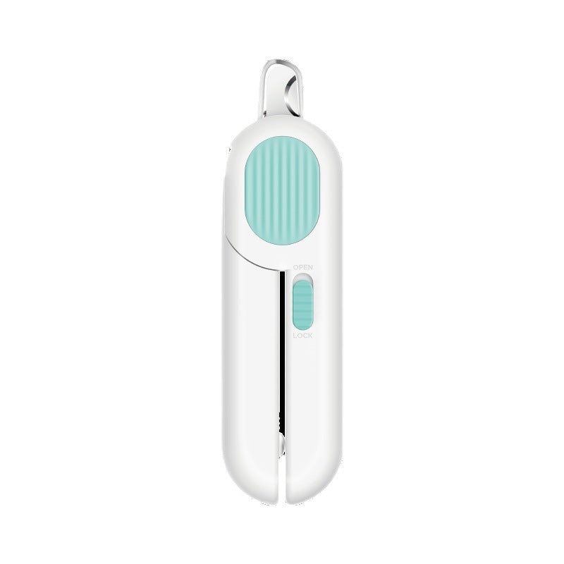 LED Pet Nail Clippers – Safe Trimming for Dogs & Cats with Circular Blade & Anti-Overcut Design