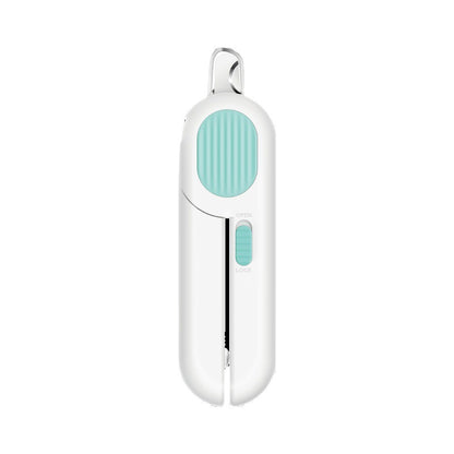 LED Pet Nail Clippers – Safe Trimming for Dogs & Cats with Circular Blade & Anti-Overcut Design