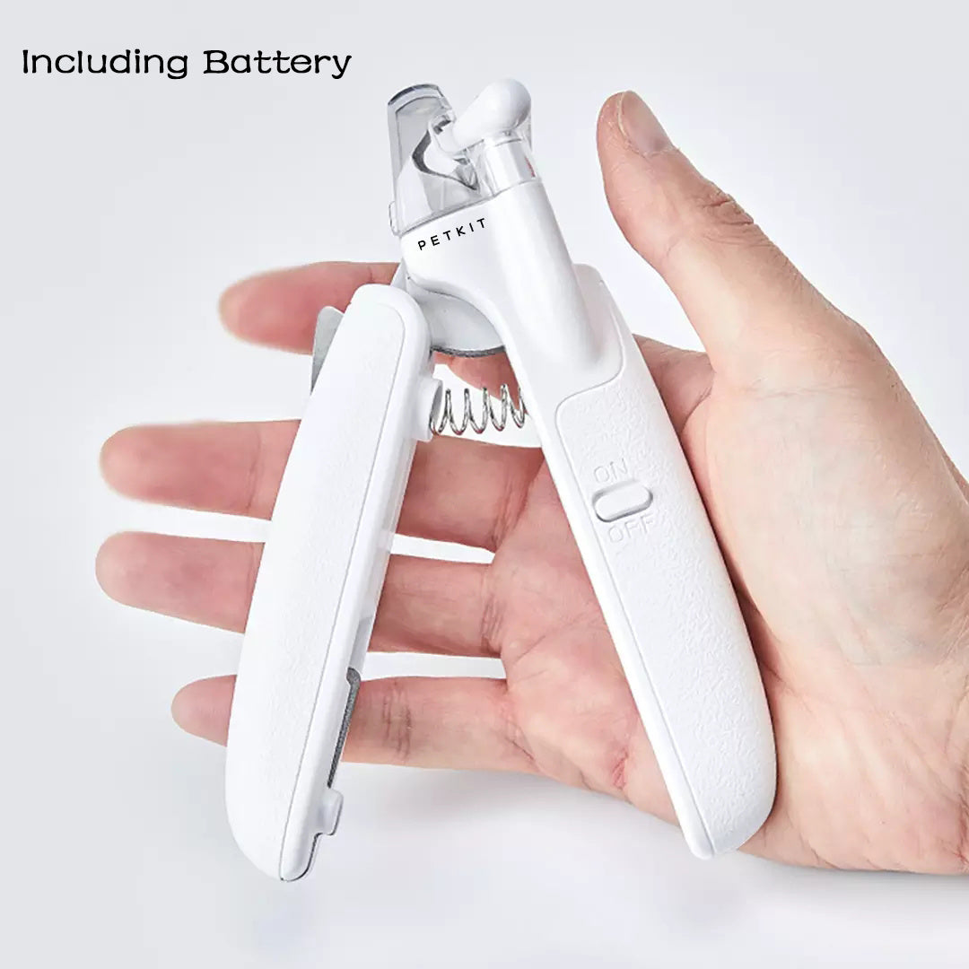 Professional Pet Nail Clippers with LED Light – Safe Nail Trimmer for Dogs & Cats
