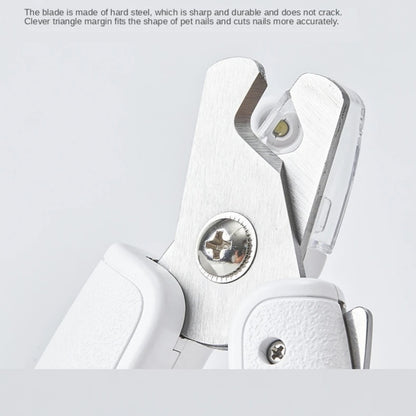 Professional Pet Nail Clippers with LED Light – Safe Nail Trimmer for Dogs & Cats